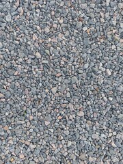 
Texture. Gray asphalt made of small stones