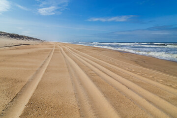 Beautiful beach in Figueira da Foz