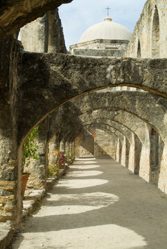 Mission San Jose, San Antonio, Texas, USA.