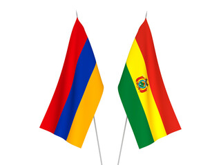 Armenia and Bolivia flags