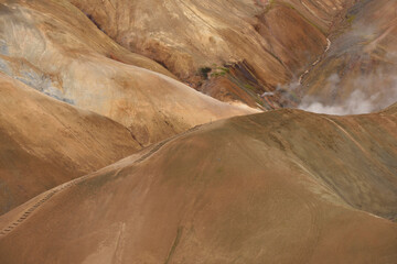 Kerlingarfjöll Geothermal Area in the middle of Iceland