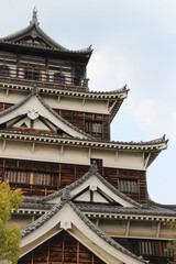 Fototapeta premium castle in hiroshima (japan)