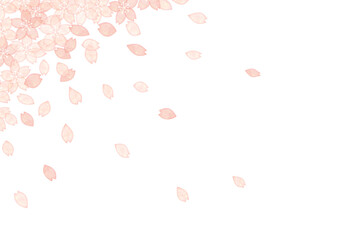 桜の背景素材