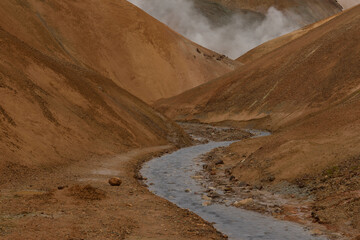 Kerlingarfjöll Geothermal Area in the middle of Iceland