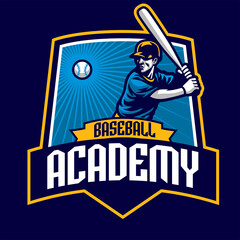 baseball badge academy design