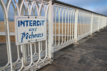 thiers pier in arcachon (france)