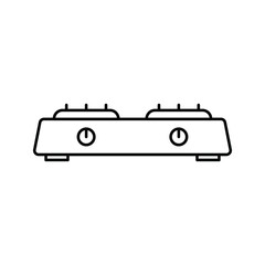 Stove icon. Gas stove sign. cooking symbol. vector illustration