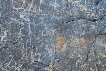 Extreme macro close up of surface Rock pattern. Stone texture and background. Rock Abstract Background