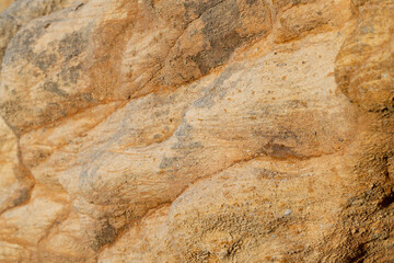 Extreme macro close up of surface Rock pattern. Stone texture and background. Rock Abstract Background