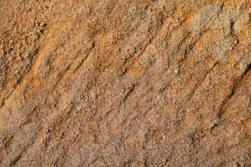 Extreme macro close up of surface Rock pattern. Stone texture and background. Rock Abstract Background
