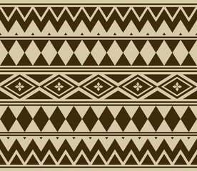 Africa, Abstract ethnic geometric pattern design for background or wallpaper.