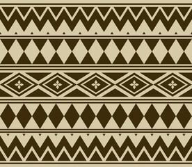 Africa, Abstract ethnic geometric pattern design for background or wallpaper.