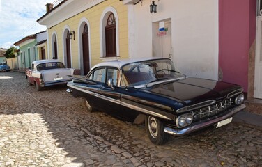 Voiture ancienne à La Havane CUBA