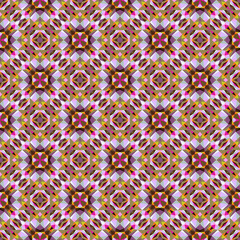 Geometric seamless pattern, abstract colorful background, fashion print, vector texture.