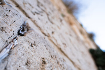 wall of Tears in Jerusalem