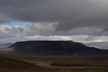 Fototapeta na wymiar Landscape of Kerlingarfjöll Region in Iceland