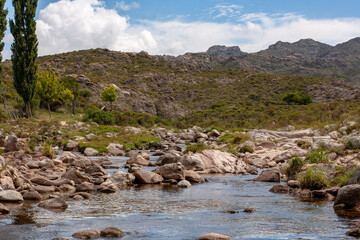 mountain river in the mountains