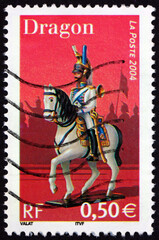 Postage stamp France 2004 Dragoon, Imperial Guard