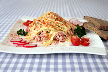 sausage salad