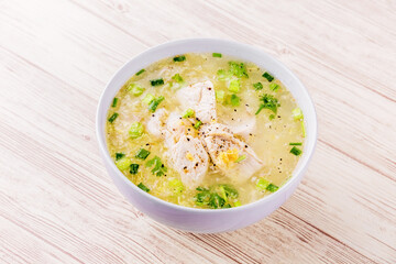 Chicken boiled rice