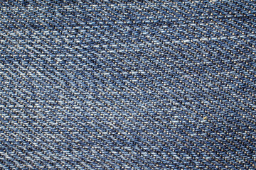 blue denim fabric with visible details. textura or background