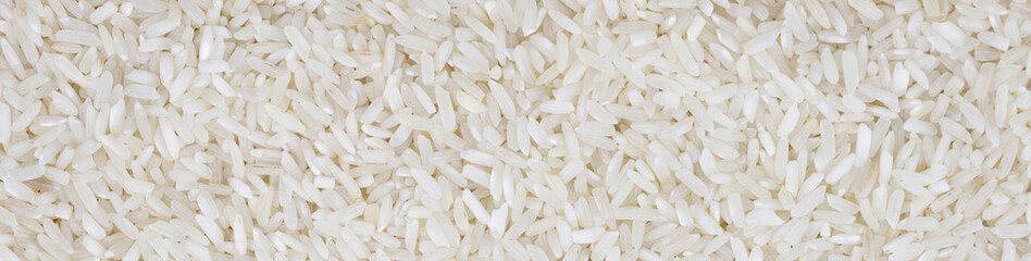 macro photo of white rice. background or texture