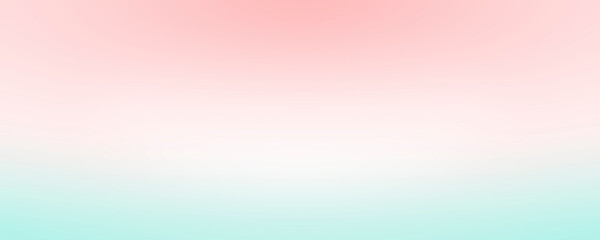 Bright pink-azure gradient background. Beautiful abstract pastel banner.