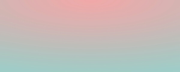 Calm azure pink gradient background. Beautiful abstract pastel banner.