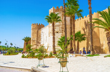 The ramparts of Sfax, Tunisia