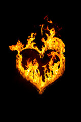 Brennendes Herz
