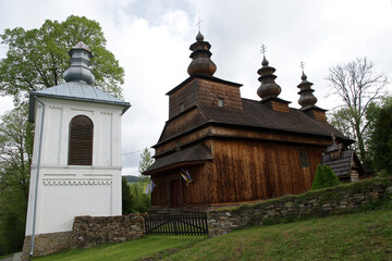 The Latin church parish of Saint Onuphrius in Wisłok Wielki, Poland