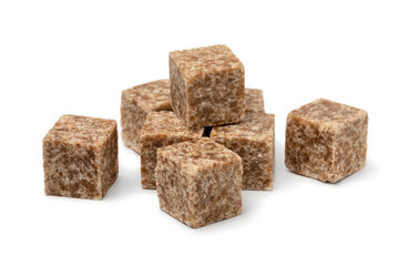 Stock cubes isolated at white background