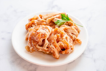 しょうゆ漬けの豚肉