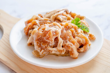 しょうゆ漬けの豚肉