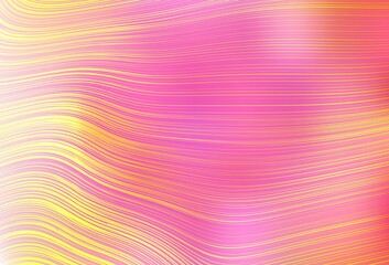 Light Pink vector blurred shine abstract texture.
