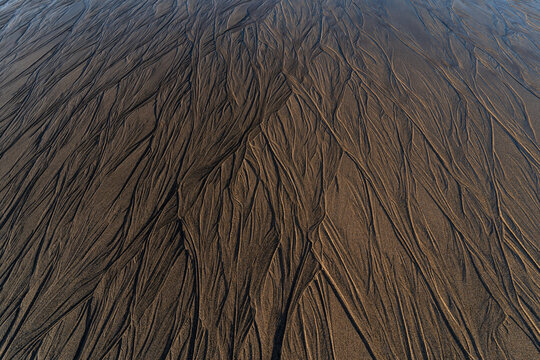 Icelandic black sand beach	