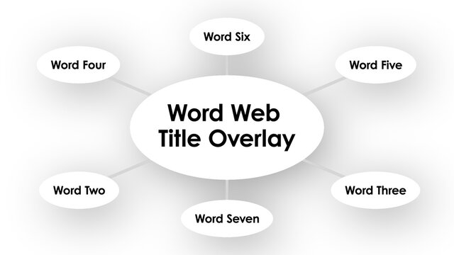 Word Web Title Overlay
