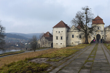 Fototapeta na wymiar Svirzh castle