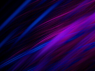 Colorful light trails with motion blur effect. defocused	