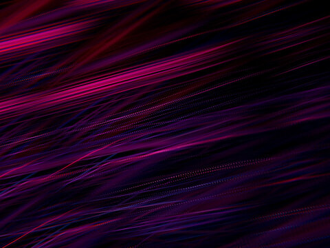 Colorful light trails with motion blur effect. defocused © SergeyKatyshkin