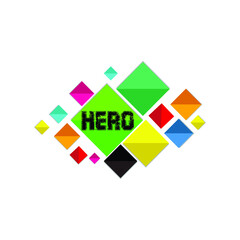 This is a hero t-shirt design