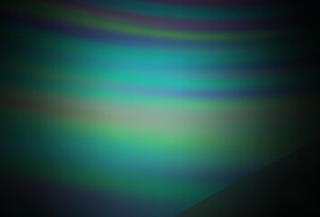 Dark Green vector blurred bright pattern.