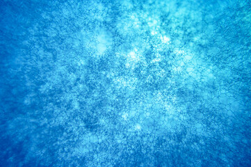 bubble foam cool tone background