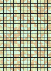 Abstract Geometric Pattern generative computational art illustration