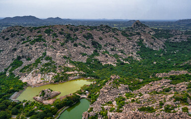 Obraz premium Aerial photo at day time