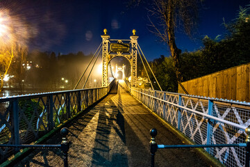 Fototapeta premium suspension bridge