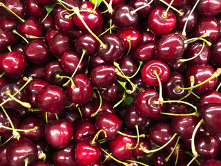 background of cherries