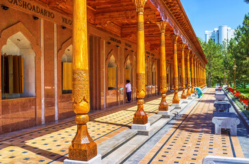 The World War II Memorial in Tashkent, Uzbekistan
