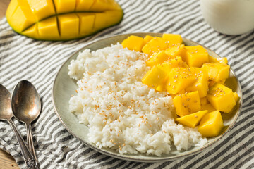 Homemade Mango Sticky Rice