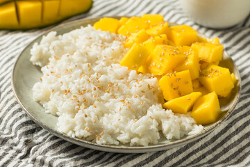 Homemade Mango Sticky Rice